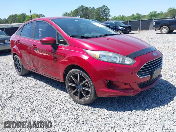 2017 Ford Fiesta SE with VIN 3FADP4BJ7HM147859, listed as a IAAI auction lot 42007695 with 142,036 mi miles. Bid and sale history available at carsss.com. Image 1.