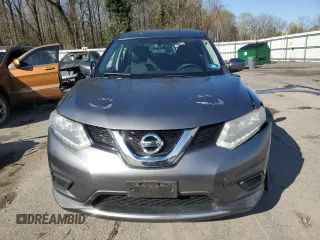 2016 Nissan Rogue SV with VIN KNMAT2MV1GP621391, listed as a Copart auction lot 52091055 with 99,970 mi miles and Salvage Title. Bid and sale history available at DreamBid. Image 5.