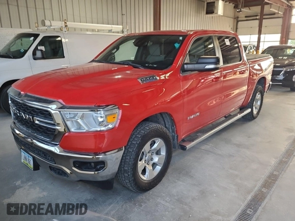 2022 Ram 1500 Big Horn with VIN 1C6RRFFG8NN179006, listed as a IAAI auction lot 42564786 with 92,912 mi miles and . Bid and sale history available at DreamBid. Image 21.