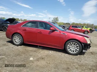 2011 Cadillac CTS with VIN 1G6DA5EY1B0160856, listed as a Copart auction lot 52859315 with 86,787 mi miles and Salvage Title. Bid and sale history available at DreamBid. Image 4.