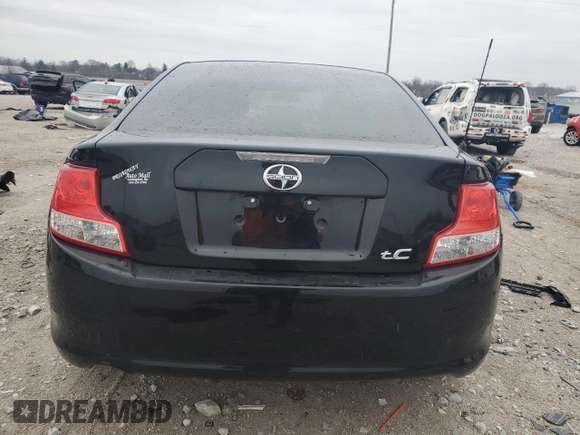 2012 Scion tC with VIN JTKJF5C75C3037517, listed as a Copart auction lot 85967904 with 161,816 mi miles and Salvage Title. Bid and sale history available at carsss.com. Image 6.