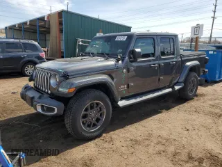 2021 Jeep Gladiator Overland с VIN 1C6HJTFG0ML603872, выставлен на аукционе Copart как лот 50242155 с пробегом 39 109 миль миль и Списание • Salvage title. История ставок и продаж доступна на DreamBid. Изображение 1.