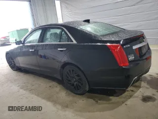 2018 Cadillac CTS Luxury AWD with VIN 1G6AX5SX3J0107605, listed as a Copart auction lot 55756235 with 113,375 mi miles and Salvage title. Bid and sale history available at DreamBid. Image 2.