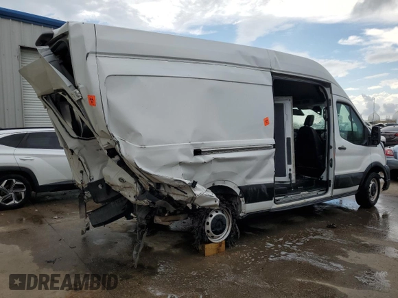 2020 Ford Transit with VIN 1FTBR3XG9LKB65668, listed as a Copart auction lot 66873334 with Not Provided miles and Salvage Title. Bid and sale history available at DreamBid. Image 5.