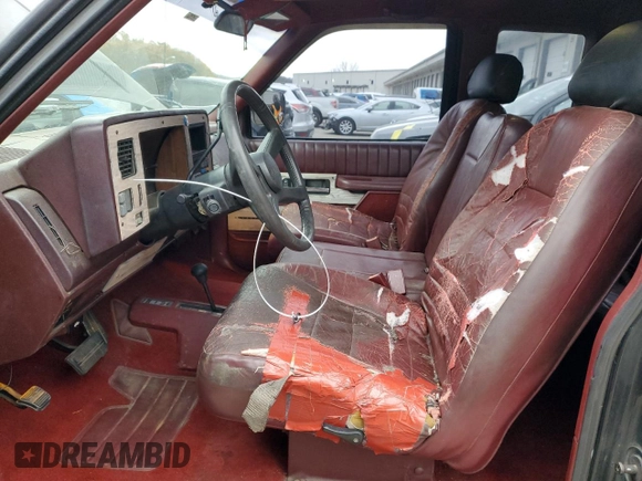 1994 GMC Sierra 1500 with VIN 2GDEK19K2R1544894, listed as a Copart auction lot 81806224 with 208,213 mi miles and Clean Title. Bid and sale history available at DreamBid. Image 7.