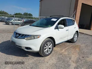 2011 Nissan Murano S with VIN JN8AZ1MW9BW176189, listed as a IAAI auction lot 40424712 with 160,770 mi miles and . Bid and sale history available at DreamBid. Image 2.