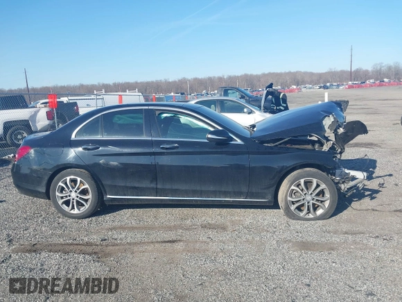 2015 Mercedes-Benz C-Class C 300 Luxury with VIN 55SWF4KBXFU028721, listed as a IAAI auction lot 41735042 with 110,142 mi miles. Bid and sale history available at carsss.com. Image 13.