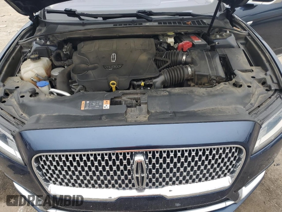 2017 Lincoln Continental Reserve with VIN 1LN6L9RP5H5637448, listed as a Copart auction lot 44583065 with 107,371 mi miles and Salvage Title. Bid and sale history available at carsss.com. Image 11.