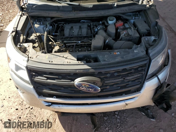2018 Ford Explorer Limited with VIN 1FM5K7F81JGA82752, listed as a Copart auction lot 50559395 with 76,612 mi miles and Salvage Title. Bid and sale history available at carsss.com. Image 13.