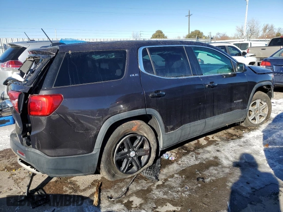 2018 GMC Acadia SLE with VIN 1GKKNRLA2JZ108348, listed as a Copart auction lot 87833005 with 130,403 mi miles and Salvage title. Bid and sale history available at DreamBid. Image 3.