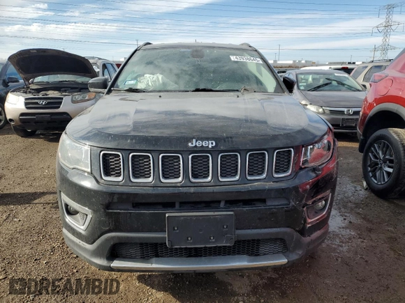 2018 Jeep Compass Limited with VIN 3C4NJDCB3JT180277, listed as a Copart auction lot 43938645 with 83,736 mi miles and Salvage Title. Bid and sale history available at carsss.com. Image 5.