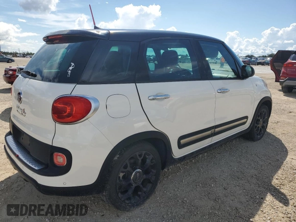 2017 FIAT 500L Trekking z VIN ZFBCFADH0HZ039862, wystawiony jako Copart lot #74137724 z przebiegiem 46 318 mil mil oraz Szkoda całkowita • Salvage title. Historia ofert i sprzedaży dostępna na DreamBid. Obrazek 3.