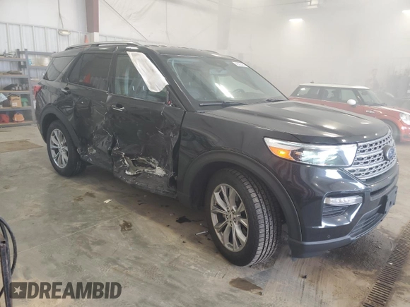 2021 Ford Explorer Limited with VIN 1FMSK8FHXMGB36465, listed as a Copart auction lot 49382435 with 111,915 mi miles and Non Repairable. Bid and sale history available at carsss.com. Image 4.