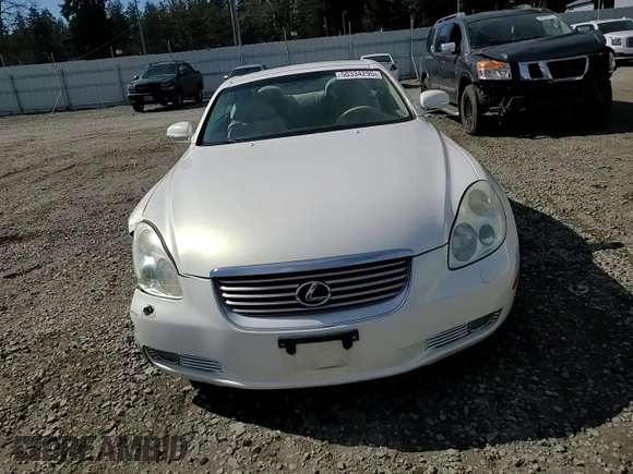 2004 Lexus SC 430 z VIN JTHFN48Y040049510, wystawiony jako Copart lot #50334295 z przebiegiem 73 258 mil mil oraz Szkoda całkowita • Salvage title. Historia ofert i sprzedaży dostępna na DreamBid. Obrazek 11.
