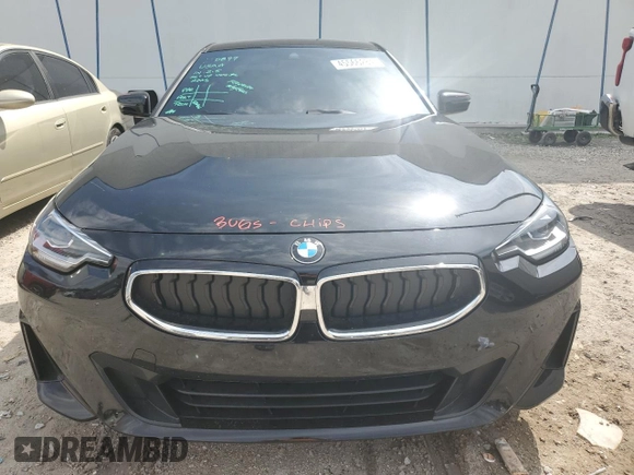 2022 BMW 2 Series 230i with VIN 3MW23CM06N8C37176, listed as a Copart auction lot 45566284 with 13,201 mi miles. Bid and sale history available at carsss.com. Image 5.