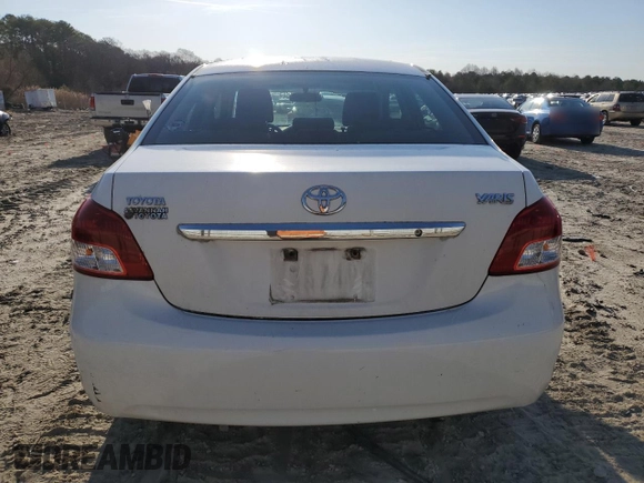 2010 Toyota Yaris with VIN JTDBT4K39A1361835, listed as a Copart auction lot 48660785 with 268,273 mi miles and Salvage Title. Bid and sale history available at carsss.com. Image 6.