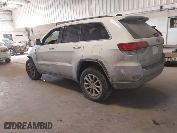 2021 Jeep Grand Cherokee Laredo X with VIN 1C4RJFAG1MC524314, listed as a IAAI auction lot 41379319 with 42,642 mi miles and . Bid and sale history available at DreamBid. Image 3.