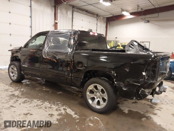 2022 Ram 1500 Big Horn with VIN 1C6SRFFTXNN419008, listed as a IAAI auction lot 41565394 with 26,003 mi miles. Bid and sale history available at carsss.com. Image 3.