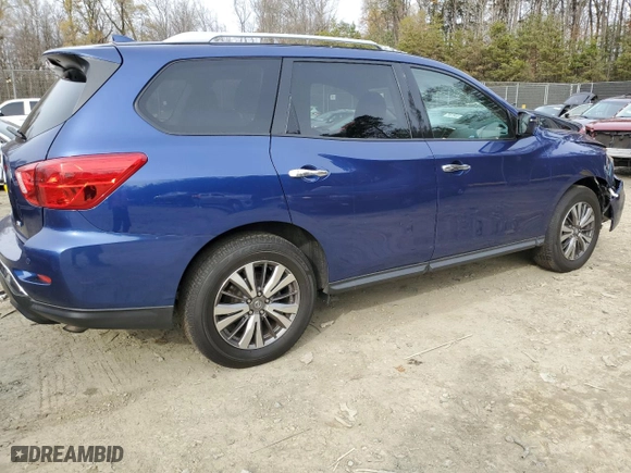 2020 Nissan Pathfinder SV with VIN 5N1DR2BN4LC616567, listed as a Copart auction lot 82337264 with 101,718 mi miles and Salvage Title. Bid and sale history available at carsss.com. Image 3.