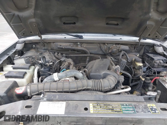 2005 Ford Ranger XL with VIN 1FTYR14U65PA76459, listed as a IAAI auction lot 42138876 with 350,563 mi miles. Bid and sale history available at carsss.com. Image 10.