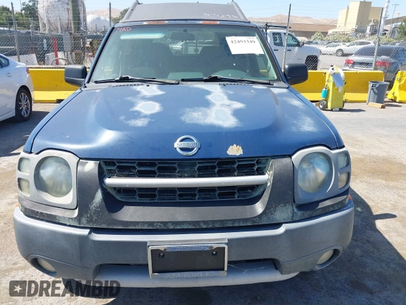 2002 Nissan Xterra XE with VIN 5N1ED28T12C535503, listed as a IAAI auction lot 42493349 with 303,341 mi miles and . Bid and sale history available at DreamBid. Image 6.