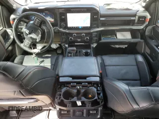 2024 Ford F-150 Raptor with VIN 1FTFW1RG3RFA46852, listed as a Copart auction lot 50419305 with 13,414 mi miles and Salvage Title. Bid and sale history available at DreamBid. Image 8.