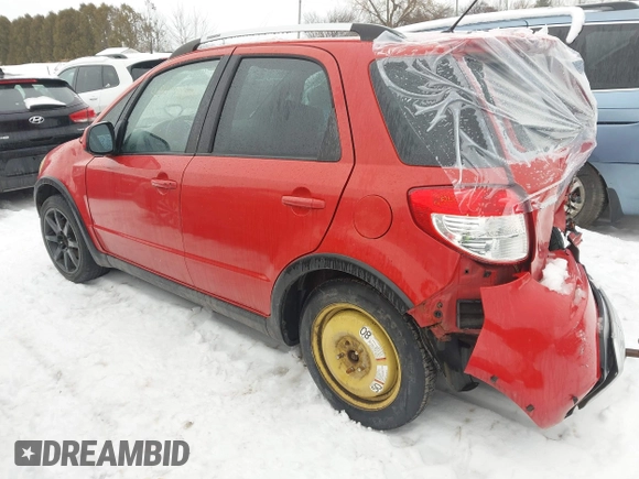 2009 Suzuki SX4 Man Touring Pkg AWD with VIN JS2YB417295101711, listed as a IAAI auction lot 41454641 with 200,540 mi miles. Bid and sale history available at carsss.com. Image 3.