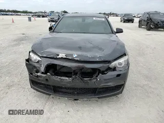 2011 BMW 7 Series 740Li with VIN WBAKB4C53BC574284, listed as a Copart auction lot 86628084 with 77,760 mi miles and Salvage title. Bid and sale history available at DreamBid. Image 10.