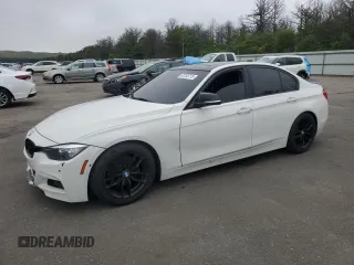 2016 BMW 3 Series 320i xDrive with VIN WBA8E5G59GNU19915, listed as a Copart auction lot 61255715 with 91,404 mi miles and Salvage title. Bid and sale history available at DreamBid. Image 1.