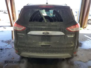 2014 Ford Escape Titanium with VIN 1FMCU0JX2EUD08165, listed as a Copart auction lot 89318205 with 134,721 mi miles and Salvage Title. Bid and sale history available at carsss.com. Image 6.