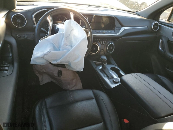 2019 Chevrolet Blazer with VIN 3GNKBHRS9KS589803, listed as a Copart auction lot 49777975 with 55,221 mi miles and Salvage Title. Bid and sale history available at carsss.com. Image 8.