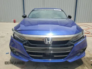 2021 Honda Accord Sport with VIN 1HGCV2F30MA023761, listed as a Copart auction lot 60331485 with 45,242 mi miles and Salvage title. Bid and sale history available at DreamBid. Image 5.