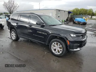 2022 Jeep Grand Cherokee Limited z VIN 1C4RJKBG5N8578842, wystawiony jako Copart lot #55616725 z przebiegiem 54 007 mil mil oraz Szkoda całkowita • Salvage title. Historia ofert i sprzedaży dostępna na DreamBid. Obrazek 4.