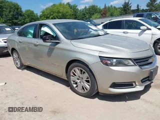 2015 Chevrolet Impala LS with VIN 2G11Z5SLXF9238685, listed as a IAAI auction lot 42549856 with 130,139 mi miles and . Bid and sale history available at DreamBid. Image 1.