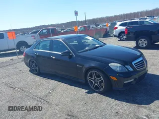2010 Mercedes-Benz E 63 AMG with VIN WDDHF7HB3AA169852, listed as a IAAI auction lot 41822556 with 164,179 mi miles and . Bid and sale history available at DreamBid. Image 1.
