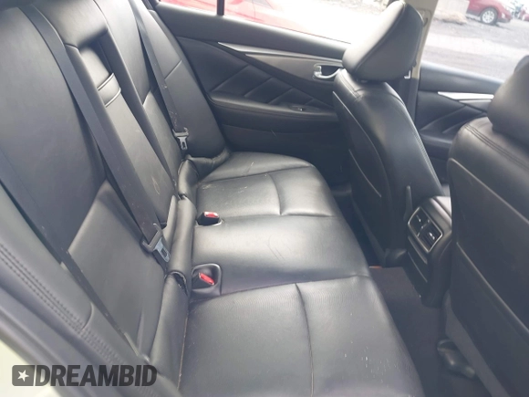 2015 Infiniti Q50 Sport with VIN JN1BV7AR1FM396590, listed as a IAAI auction lot 42687130 with 104,265 mi miles and . Bid and sale history available at DreamBid. Image 8.