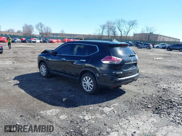 2015 Nissan Rogue SV with VIN 5N1AT2MK1FC824630, listed as a IAAI auction lot 41849398 with 145,294 mi miles. Bid and sale history available at carsss.com. Image 3.