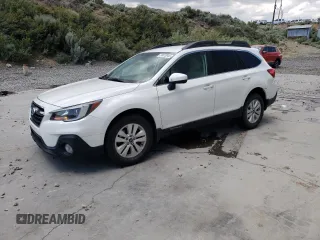 2019 Subaru Outback Premium with VIN 4S4BSAFC2K3205200, listed as a Copart auction lot 58870045 with 96,448 mi miles and Salvage title. Bid and sale history available at DreamBid. Image 1.