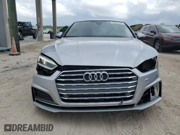 2018 Audi A5 Sportback Premium Plus with VIN WAUENCF55JA055144, listed as a Copart auction lot 50407034 with 119,786 mi miles and . Bid and sale history available at DreamBid. Image 5.