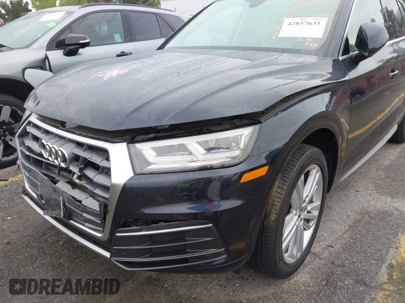 2019 Audi Q5 Premium Plus z VIN WA1BNAFY5K2049080, wystawiony jako IAAI lot #42057631 z przebiegiem 94 767 mil mil oraz . Historia ofert i sprzedaży dostępna na DreamBid. Obrazek 20.