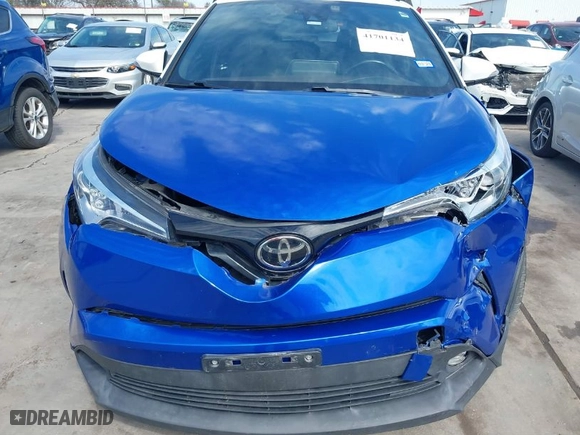 2019 Toyota C-HR XLE with VIN NMTKHMBX8KR079399, listed as a IAAI auction lot 41701134 with 71,892 mi miles. Bid and sale history available at carsss.com. Image 12.
