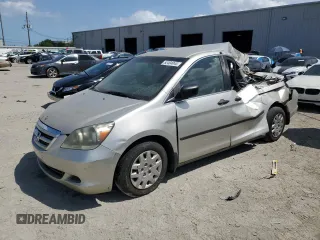 2006 Honda Odyssey LX с VIN 5FNRL38236B043862, выставлен на аукционе Copart как лот 52404045 с пробегом 167 669 миль миль и Списание • Salvage title. История ставок и продаж доступна на DreamBid. Изображение 1.