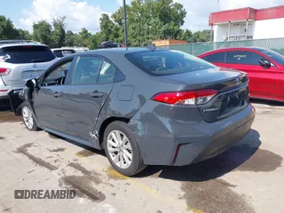 2023 Toyota Corolla LE with VIN JTDB4MEE6P3003566, listed as a IAAI auction lot 40378200 with 42,837 mi miles. Bid and sale history available at carsss.com. Image 3.