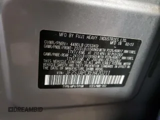 2014 Subaru Forester 2.5i Touring with VIN JF2SJAPCXEH420211, listed as a Copart auction lot 53298635 with 111,567 mi miles and Salvage Title. Bid and sale history available at carsss.com. Image 13.
