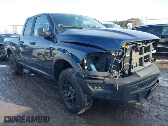 2023 Ram 1500 Classic SLT with VIN 1C6RR7GG9PS521264, listed as a IAAI auction lot 41690541 with 27,210 mi miles. Bid and sale history available at carsss.com. Image 1.
