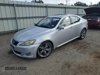 2010 Lexus IS 250 with VIN JTHBF5C20A5117789, listed as a Copart auction lot 59980135 with 230,683 mi miles and Clean title. Bid and sale history available at DreamBid. Image 1.