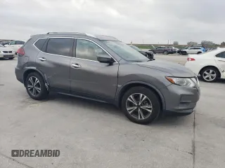 2019 Nissan Rogue SV with VIN JN8AT2MT1KW263257, listed as a Copart auction lot 51339525 with 49,047 mi miles and Salvage Title. Bid and sale history available at carsss.com. Image 4.