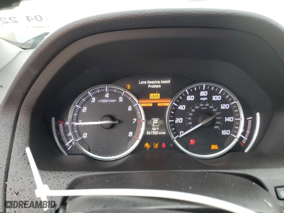 2020 Acura TLX with VIN 19UUB1F35LA005410, listed as a Copart auction lot 50995705 with 67,302 mi miles and Salvage Title. Bid and sale history available at carsss.com. Image 9.