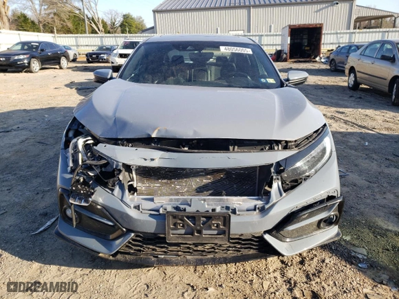 2021 Honda Civic Hatchback Sport Touring with VIN SHHFK7H96MU216022, listed as a Copart auction lot 48056005 with 48,503 mi miles and Salvage Title. Bid and sale history available at carsss.com. Image 5.