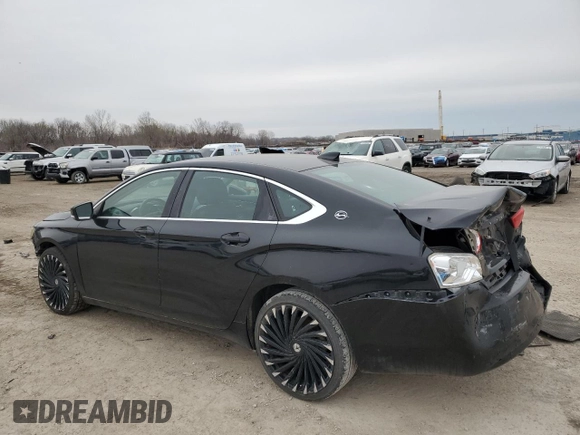 2015 Chevrolet Impala LT with VIN 2G1115SL6F9253806, listed as a Copart auction lot 55650595 with 136,910 mi miles and Salvage Title. Bid and sale history available at DreamBid. Image 2.